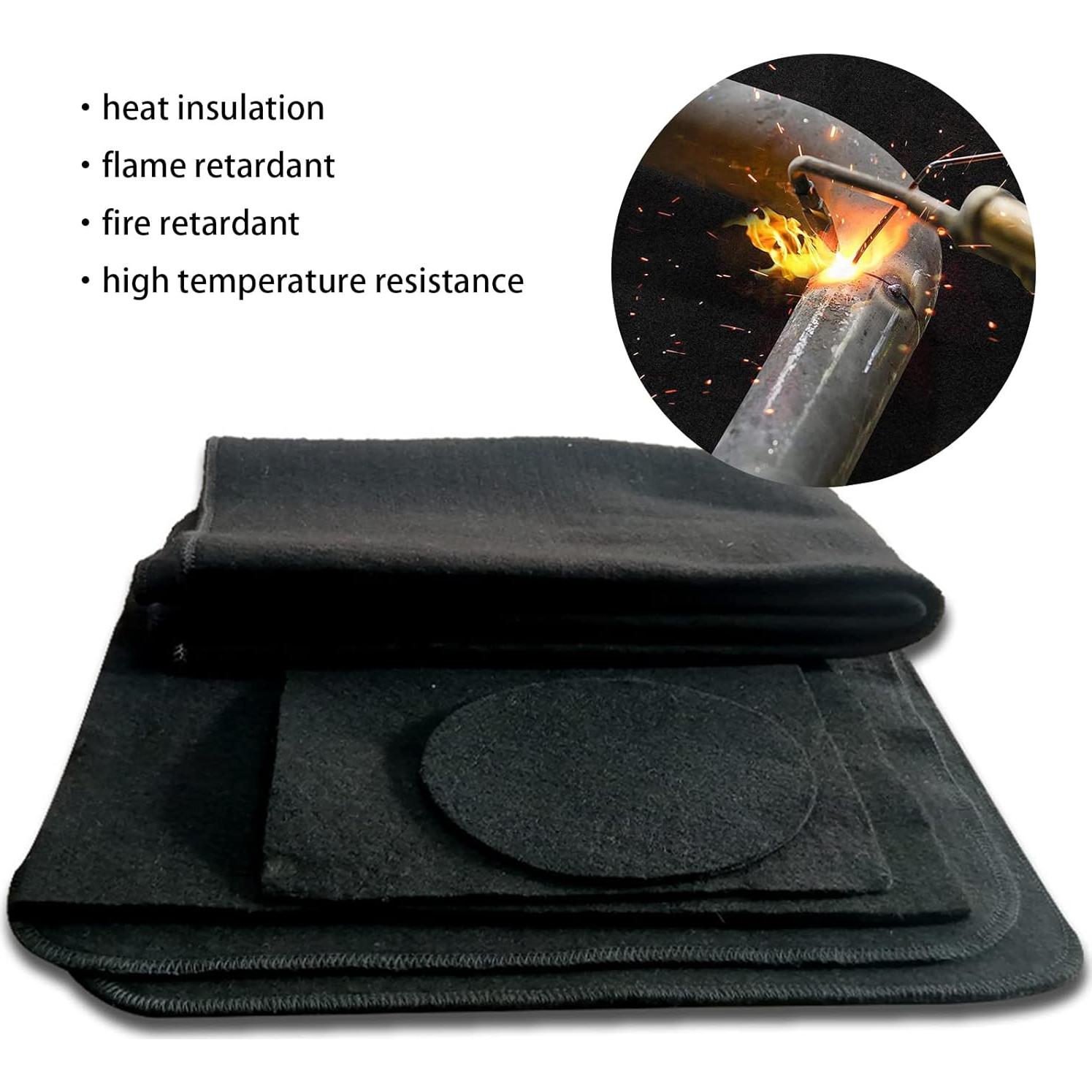 Manta Ignífuga RUNGEASINI 100x100cm Retardante de Llama