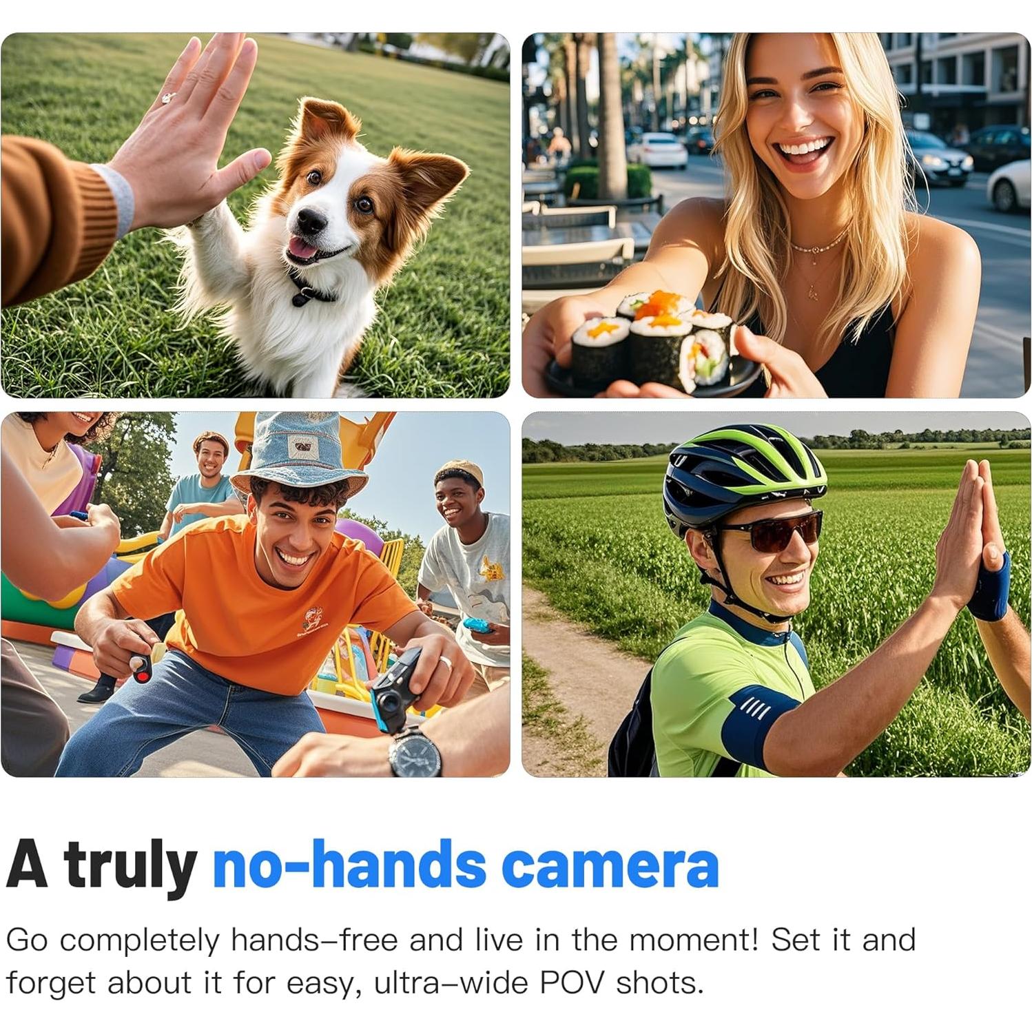 Cámara Corporal Mini 4K Meoilkolnm 128GB Portátil