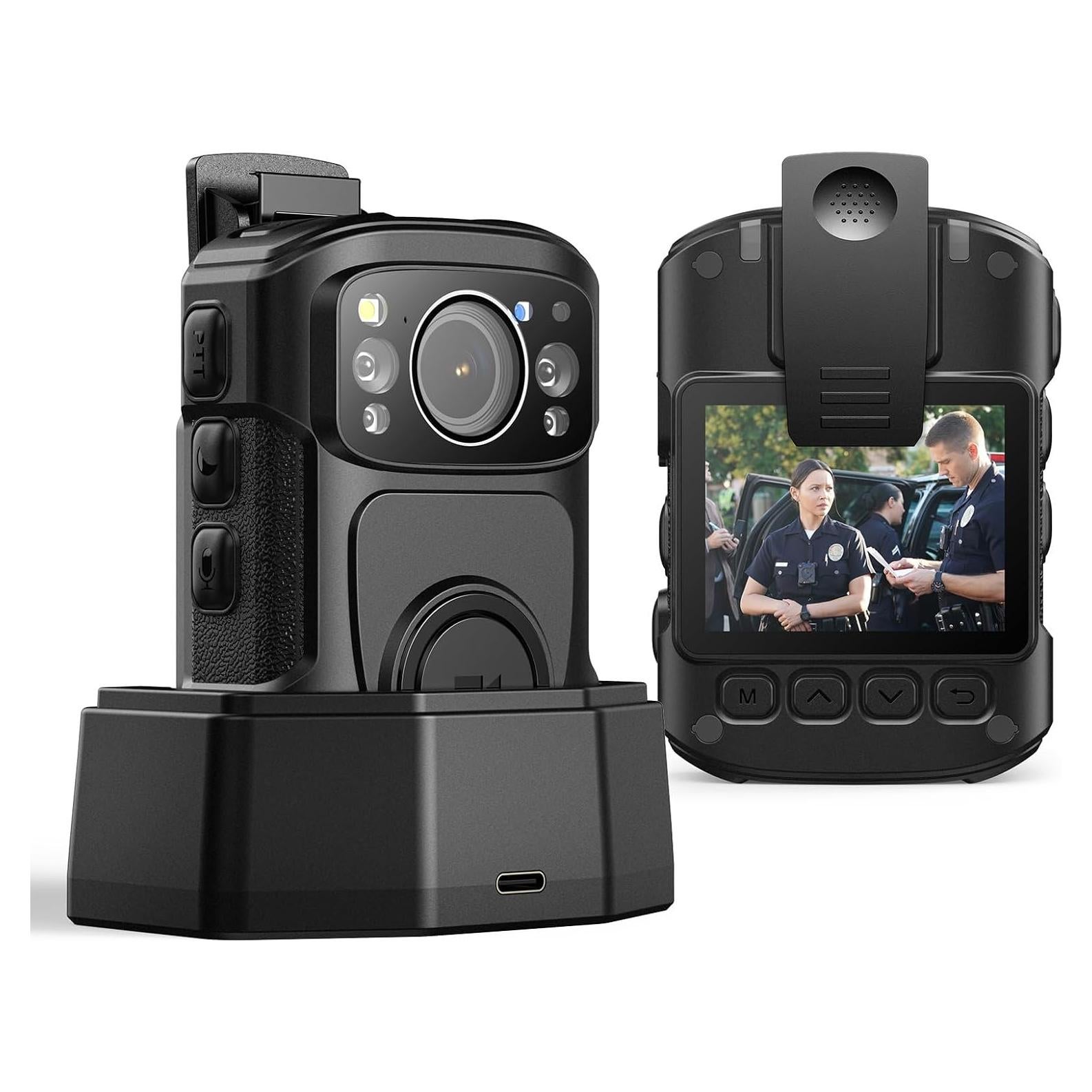 Cámara Corporal BOBLOV B4K5 256GB 4K IP68 GPS 3400mAh