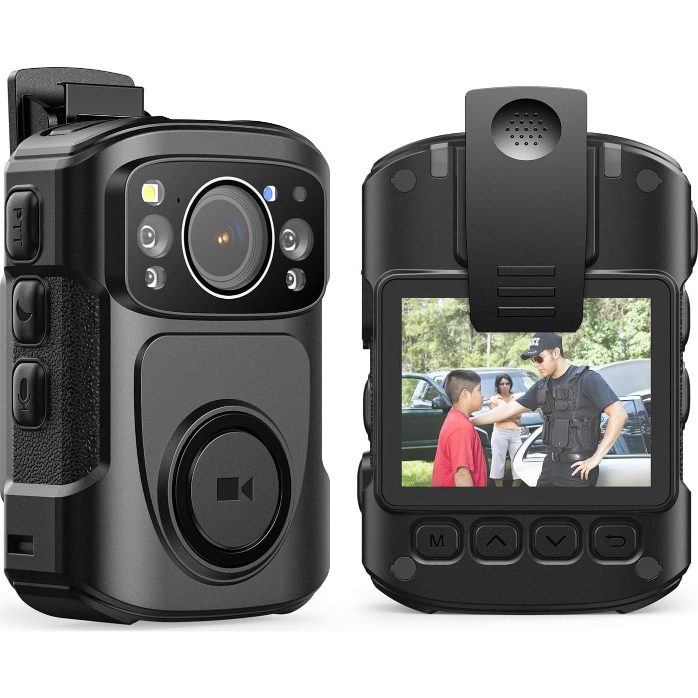 Cámara Corporal BOBLOV B4K5 256GB 4K IP68 GPS 3400mAh