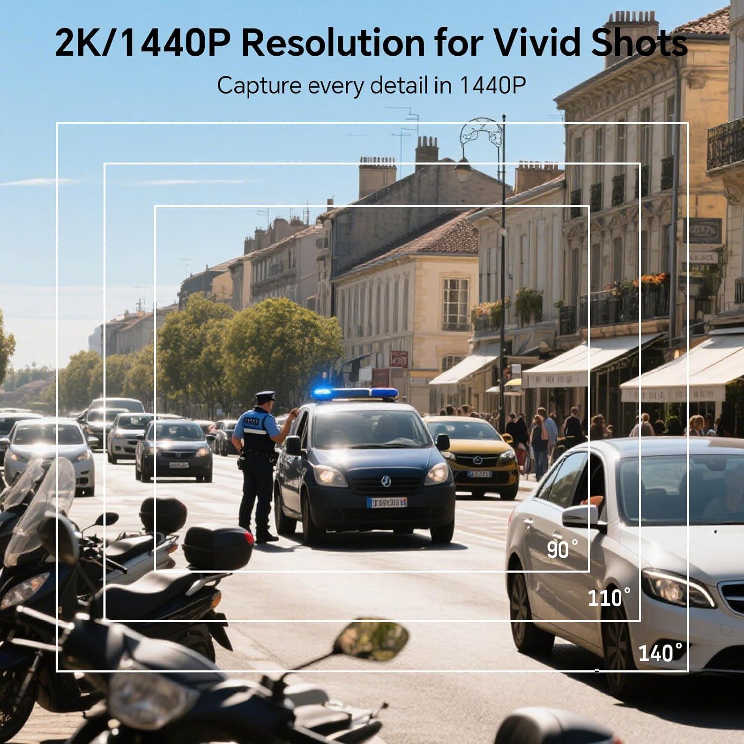 Cámara Corporal BOBLOV D7 2K 128GB Impermeable IP68