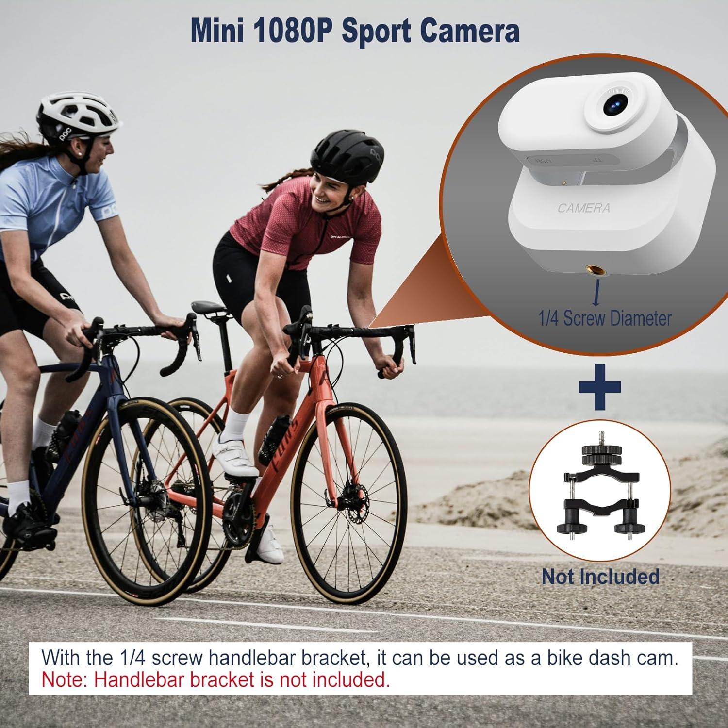 Cámara Mini ZOMFOM T200 1080P Portátil con Collar para Perro