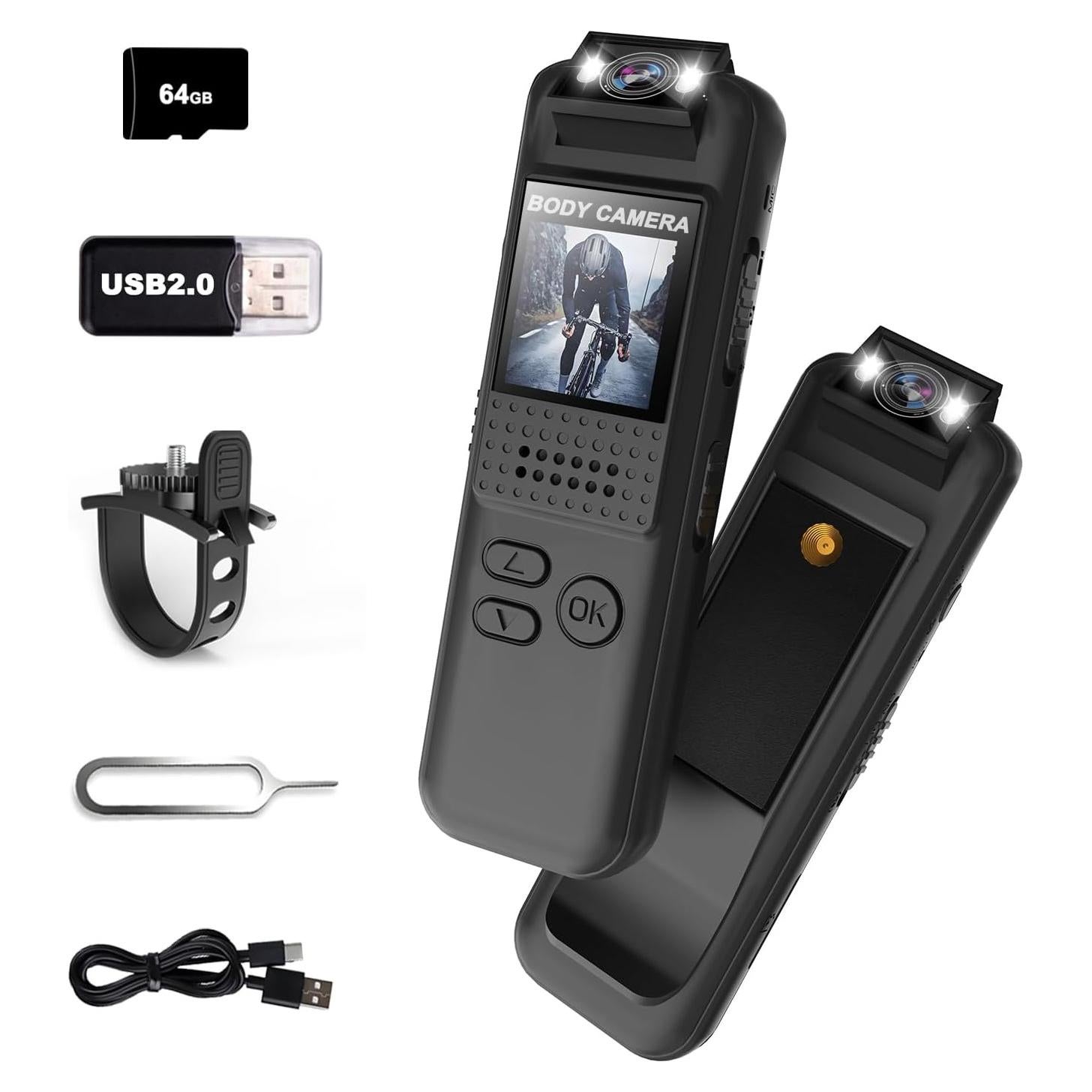 Cámara Deportiva Bextgoo CS15-CA HD 1080P con 64GB