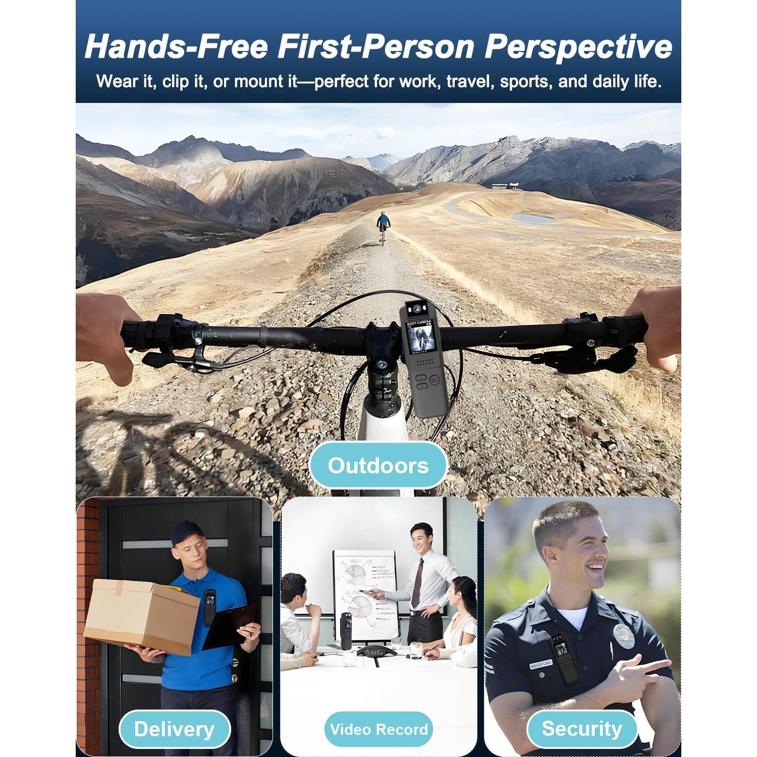 Cámara Deportiva Bextgoo CS15-CA HD 1080P con 64GB