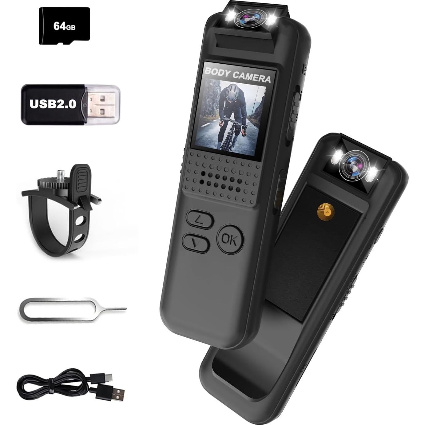 Cámara Deportiva Bextgoo CS15-CA HD 1080P con 64GB