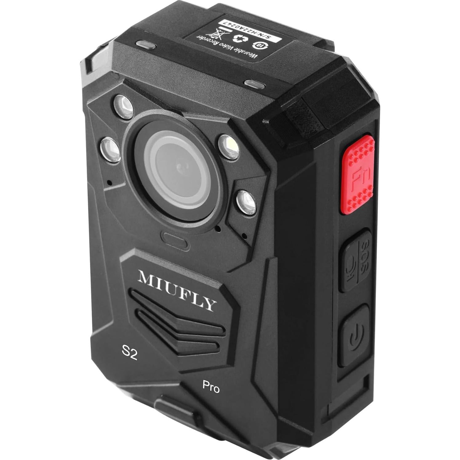 Cámara Portátil MIUFLY S2 Pro 2K con Control por Voz y GPS