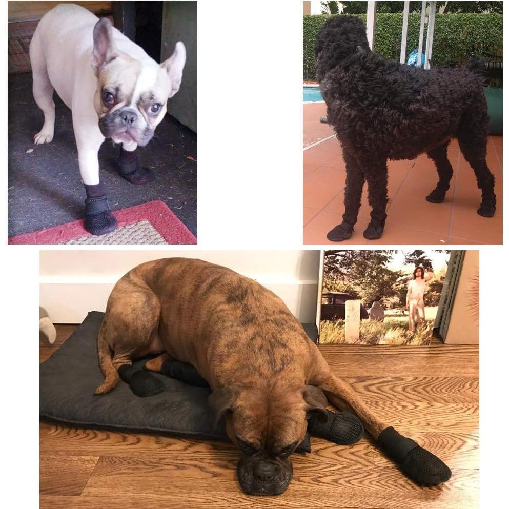 Botas Transpirables Hipaw para Perros Medianos y Grandes - Antideslizantes