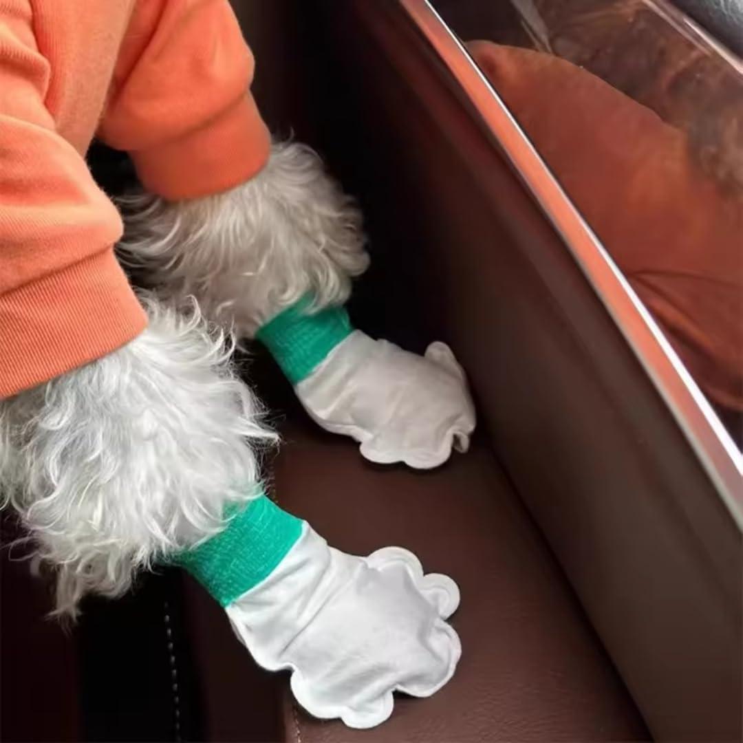 Botas Desechables para Perros Furry Fun, 20 PCS, Mediano