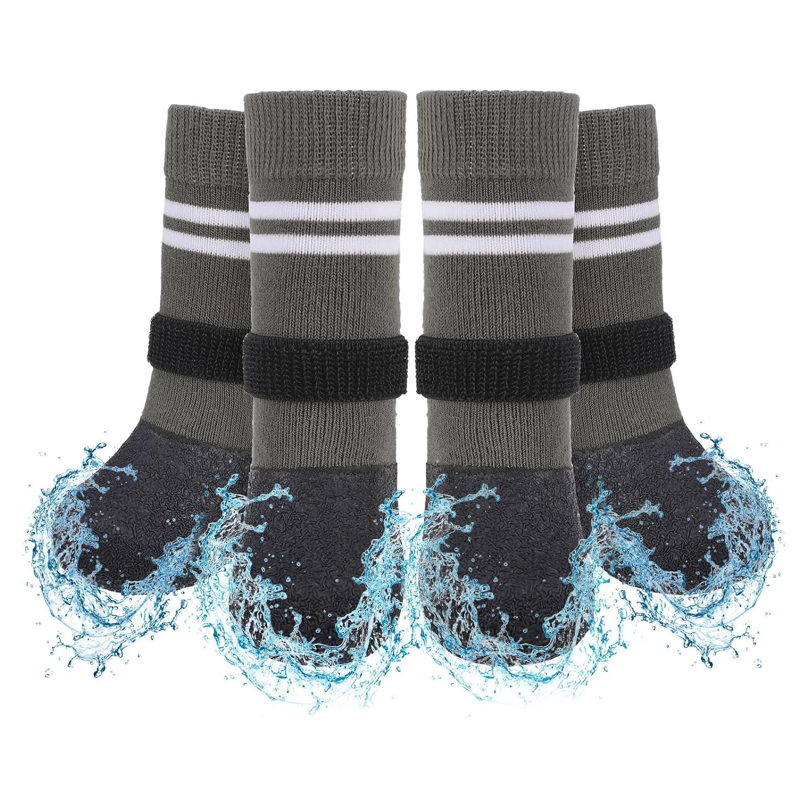 Botas Antideslizantes para Perros SCENEREAL Talla M Impermeables