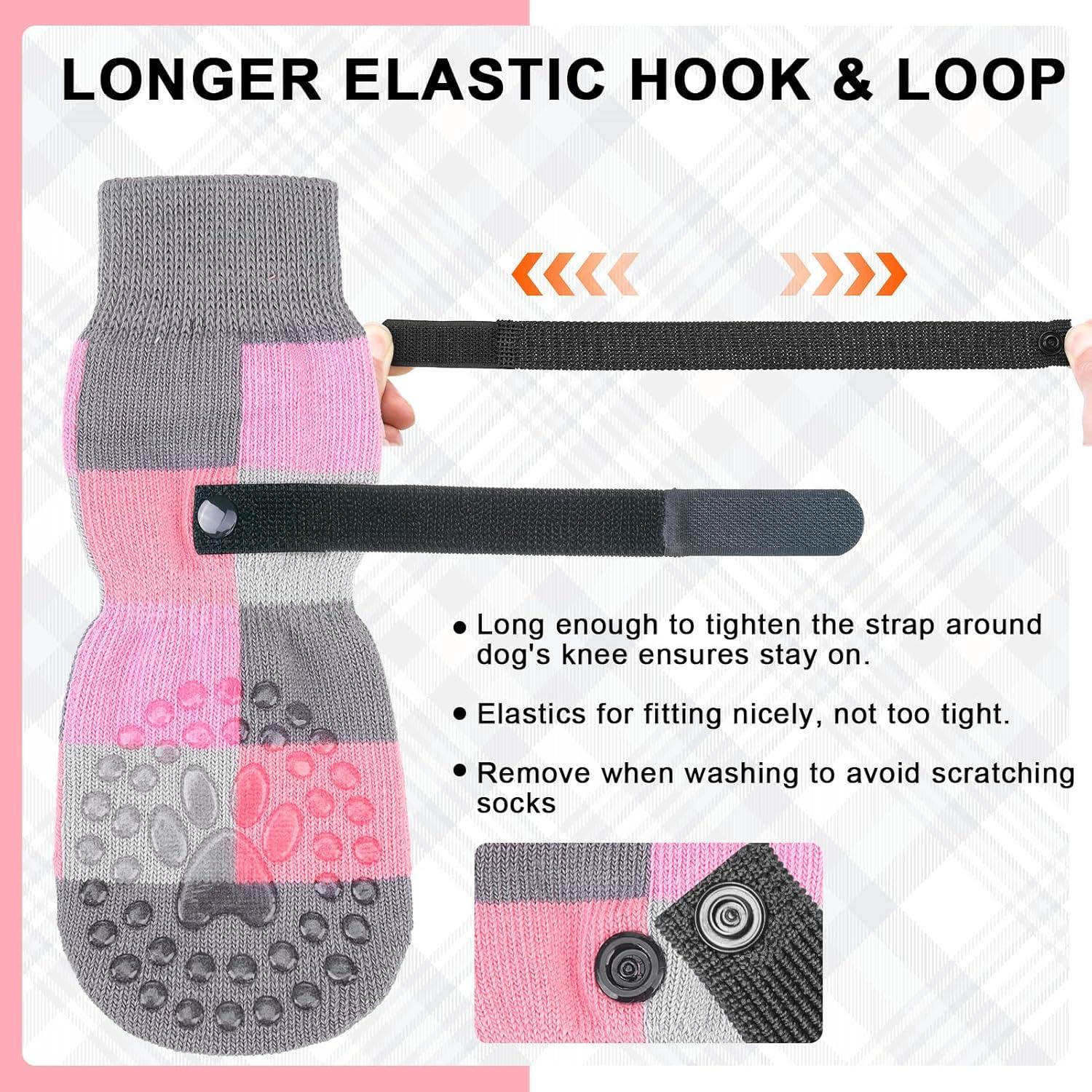 Calcetines Antideslizantes para Perros BEAUTYZOO - Talla L