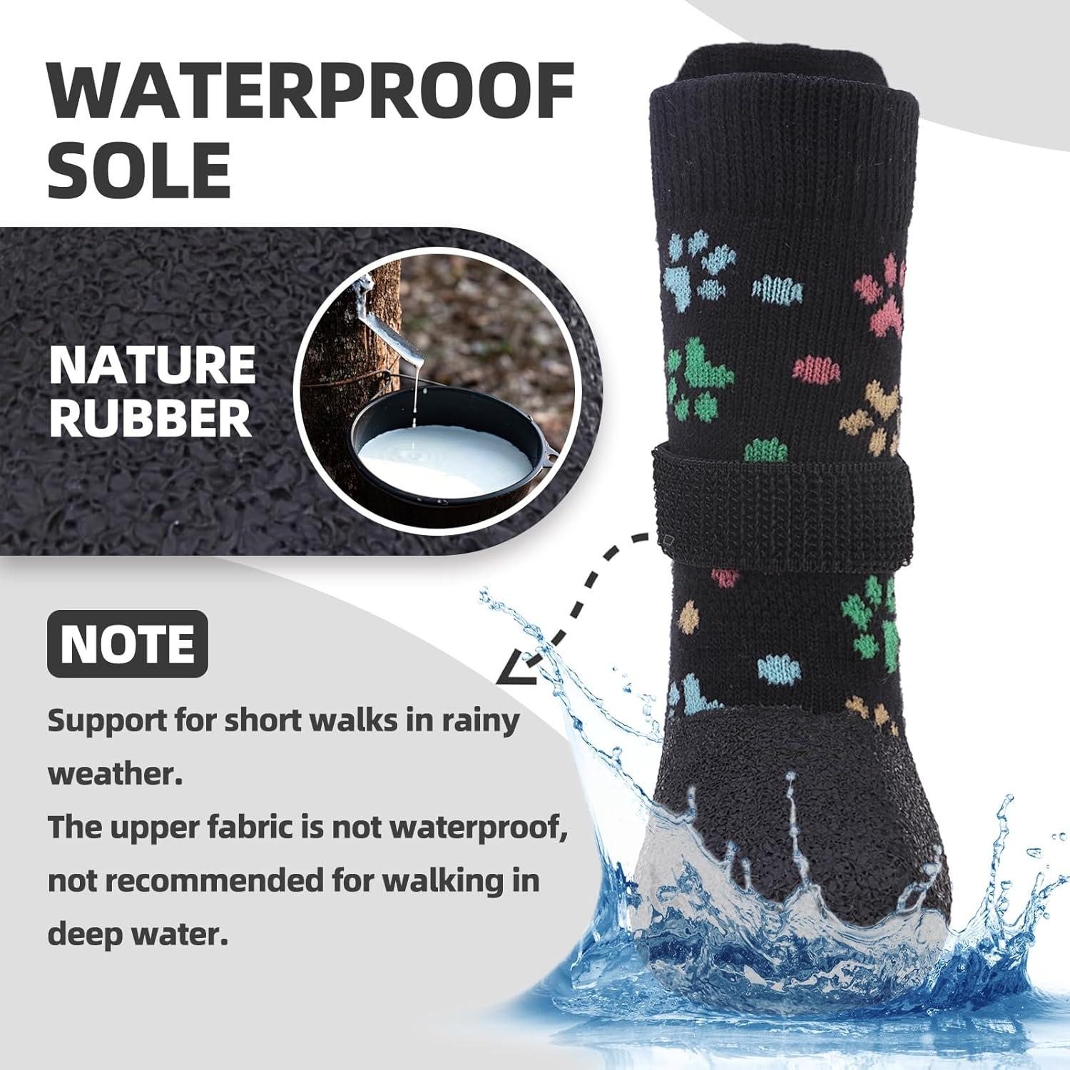 Botas Antideslizantes para Perros PUPTECK - Protección Patas Grande