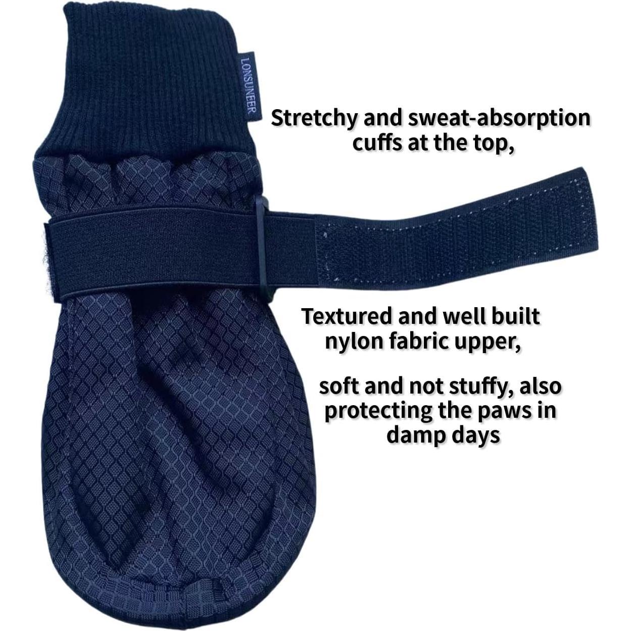 Botas Protectoras para Perros Grandes Lifeful XL Impermeables