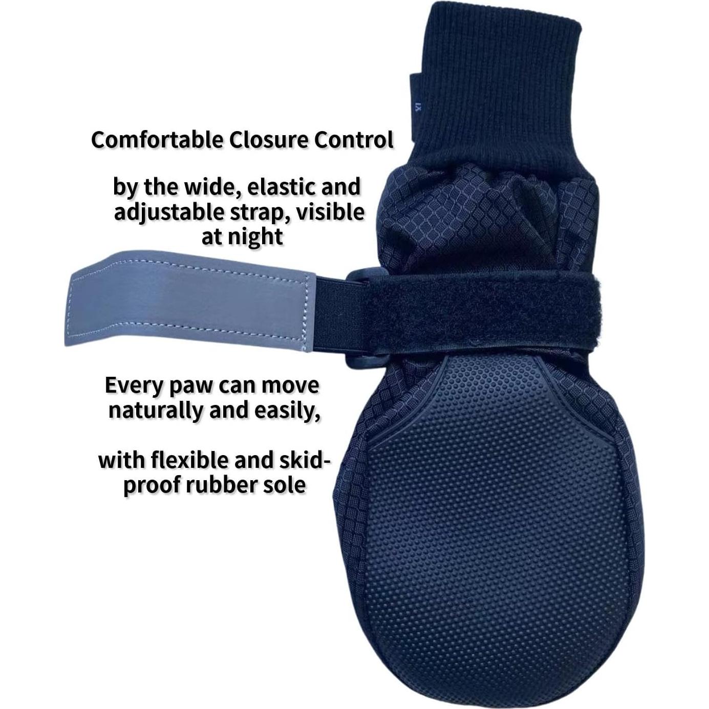 Botas Protectoras para Perros Grandes Lifeful XL Impermeables