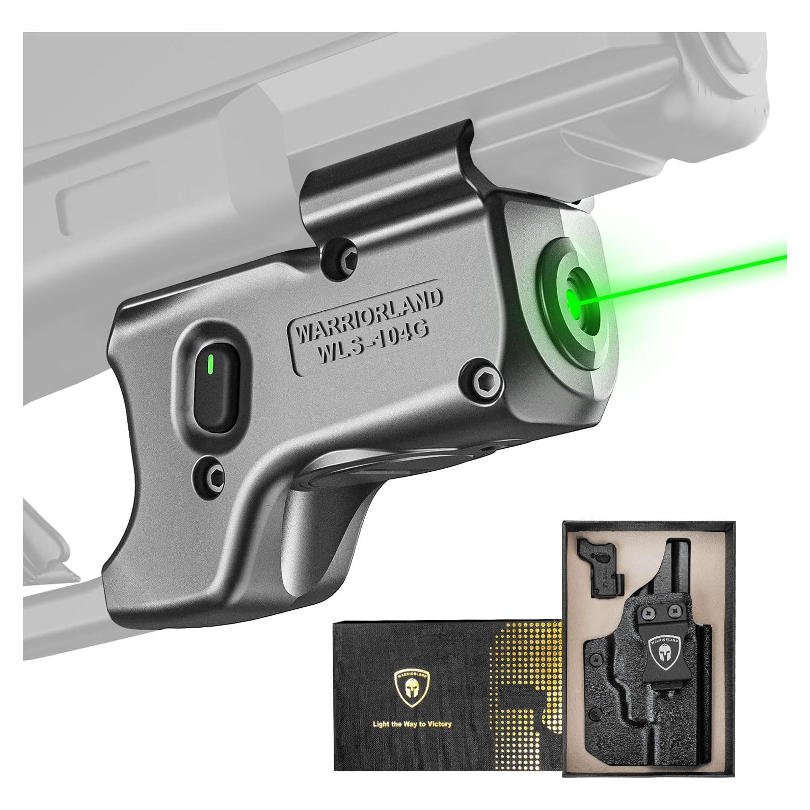 Funda Kydex WARRIORLAND para Glock 17/19/23 con luz láser