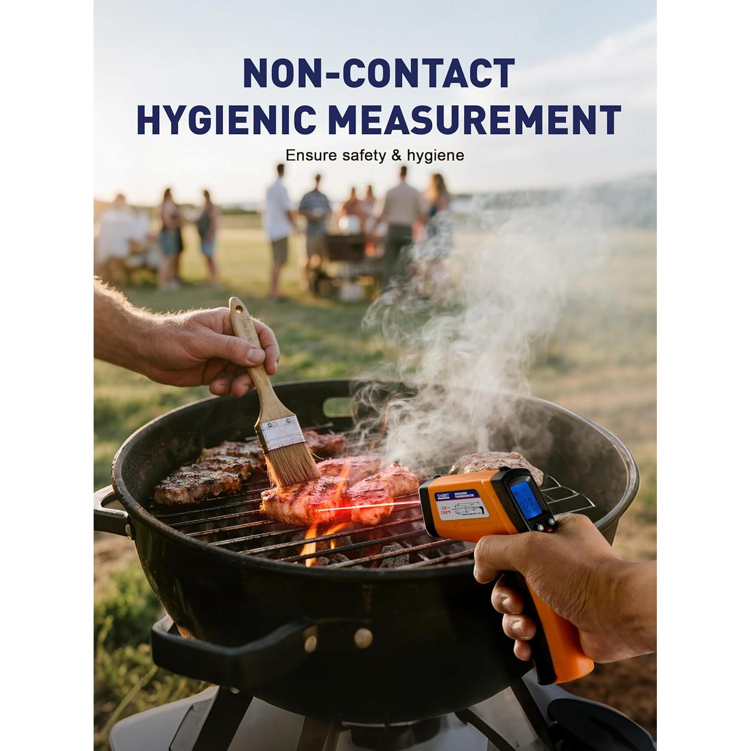 Pistola Termómetro Infrarrojo SMART JERRY - Digital Sin Contacto -50°C a 420°C