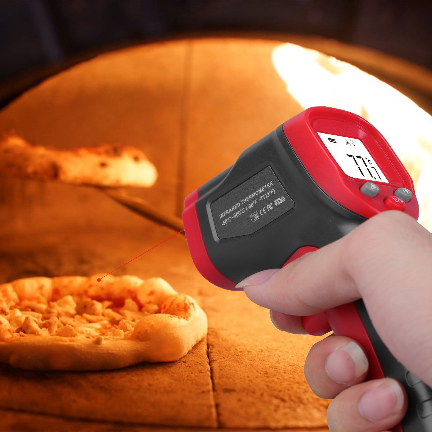 Pistola Termómetro Infrarrojo XRCLIF -50°C a 600°C Precisión 1.5%