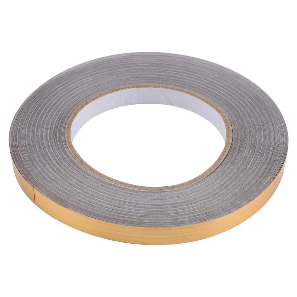 Cinta decorativa autoadhesiva Aramox 1cm x 50m dorada