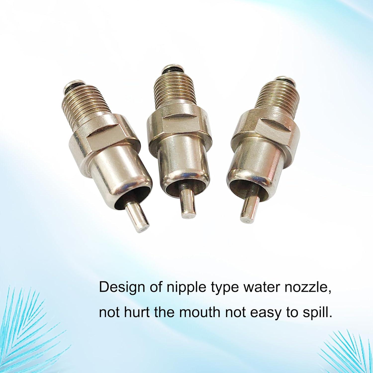 Bebedero Automático para Conejos 8Pcs Acero Inoxidable