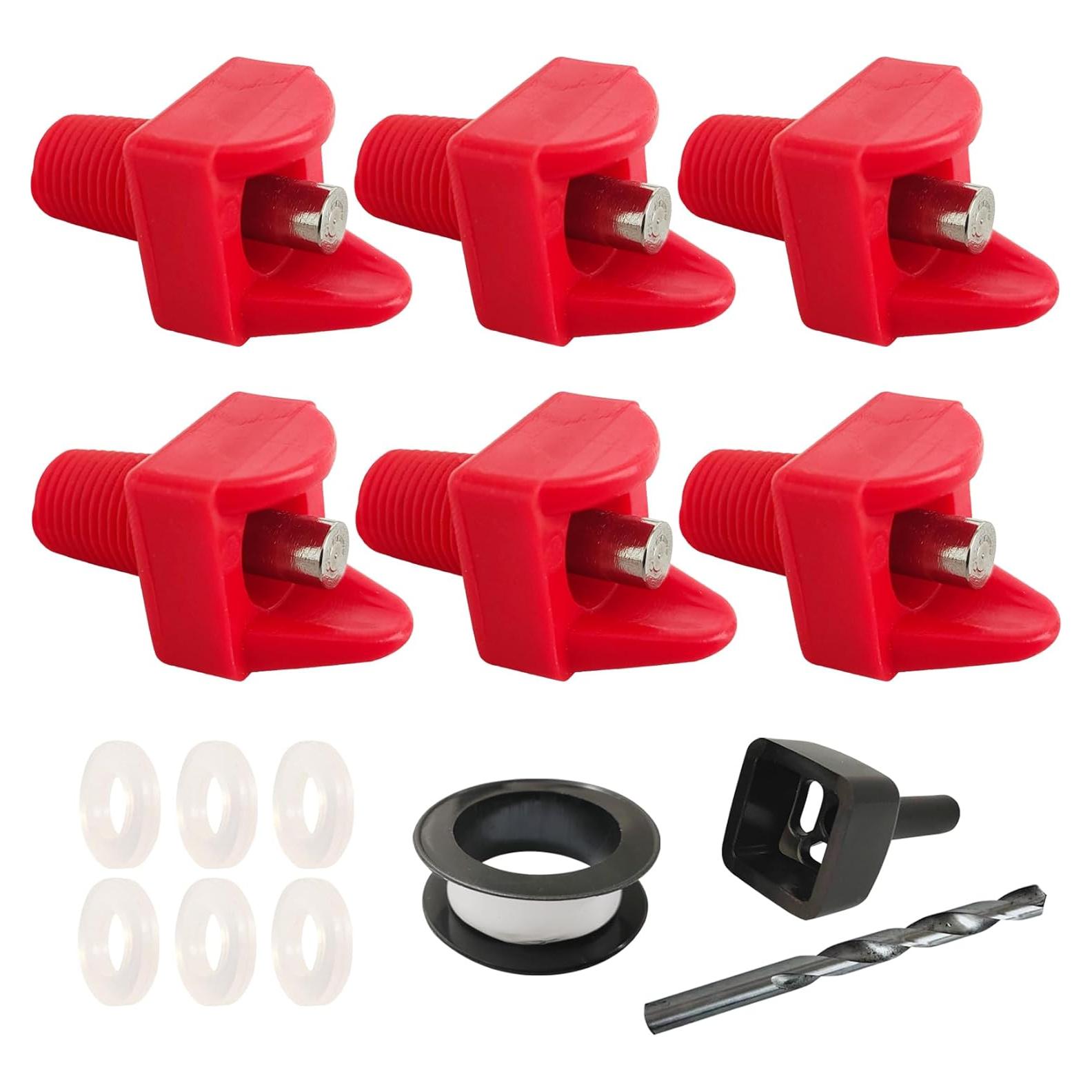 6 Piezas de Pezones Automáticos para Bebederos de Pollo Cyrading