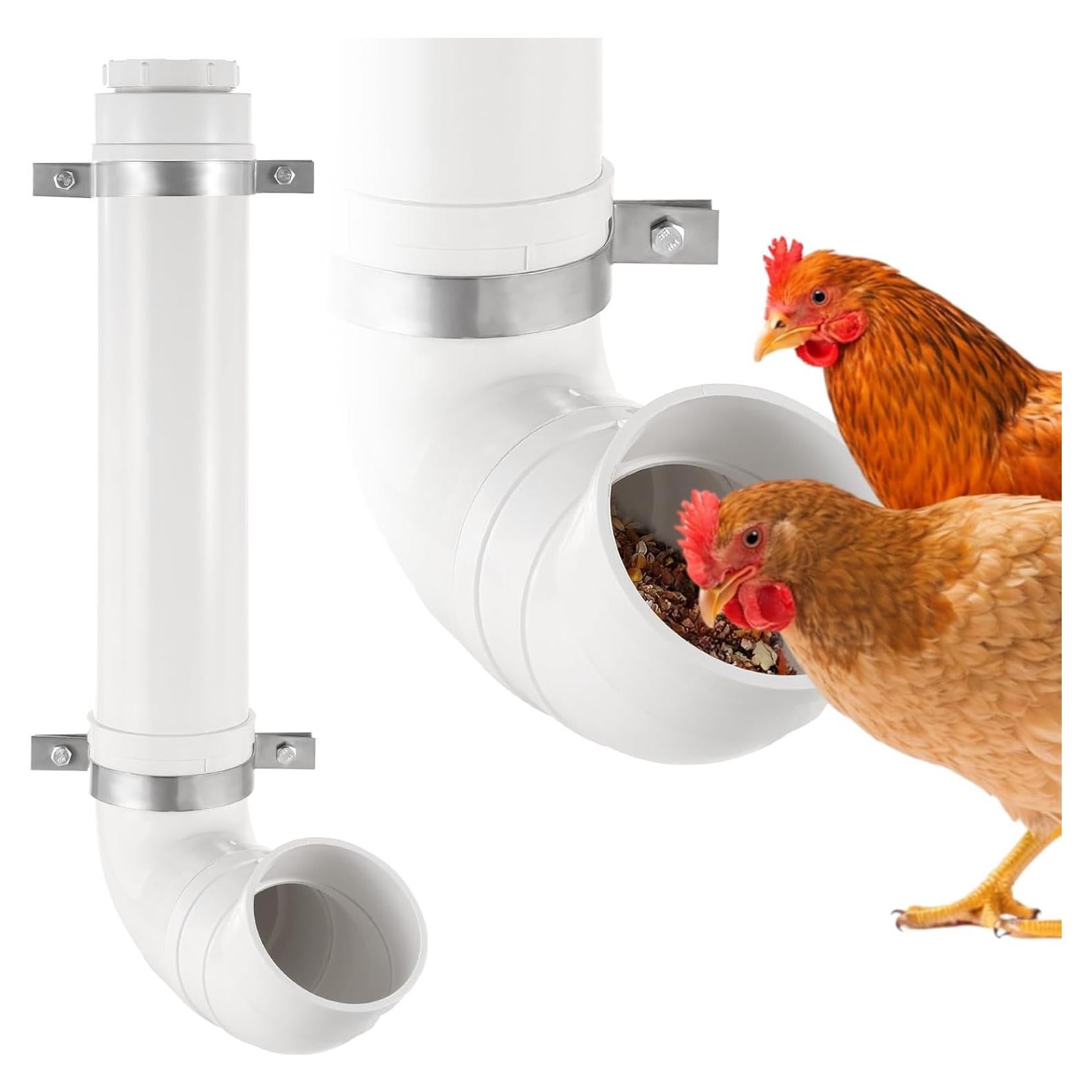 Comedero para Pollos Chewoof de PVC con Tapa 3.2 kg