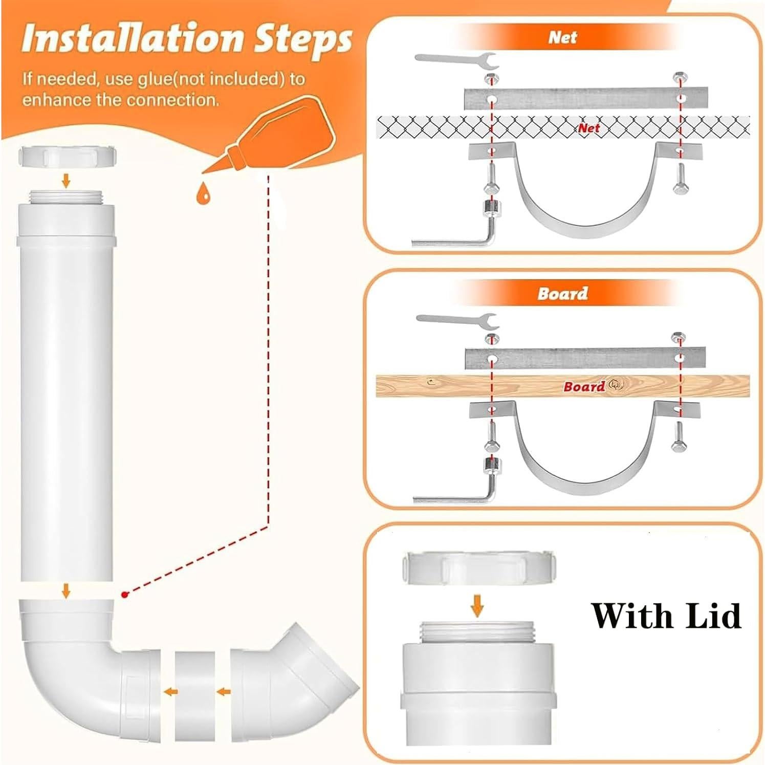 Comedero para Pollos Chewoof de PVC con Tapa 3.2 kg