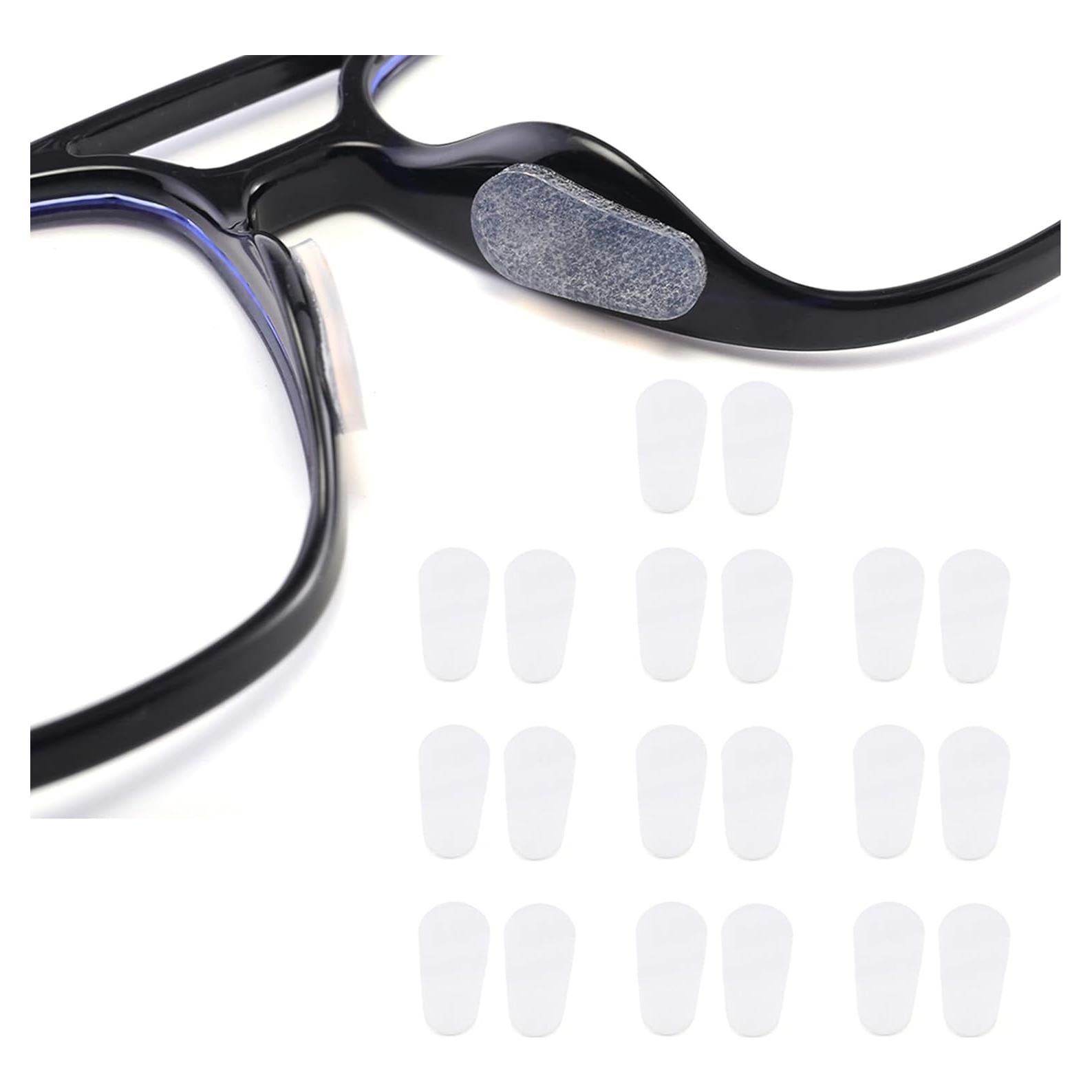 Almohadillas Adhesivas para Nariz OPUGIT - 10 Pares Silicona 1mm