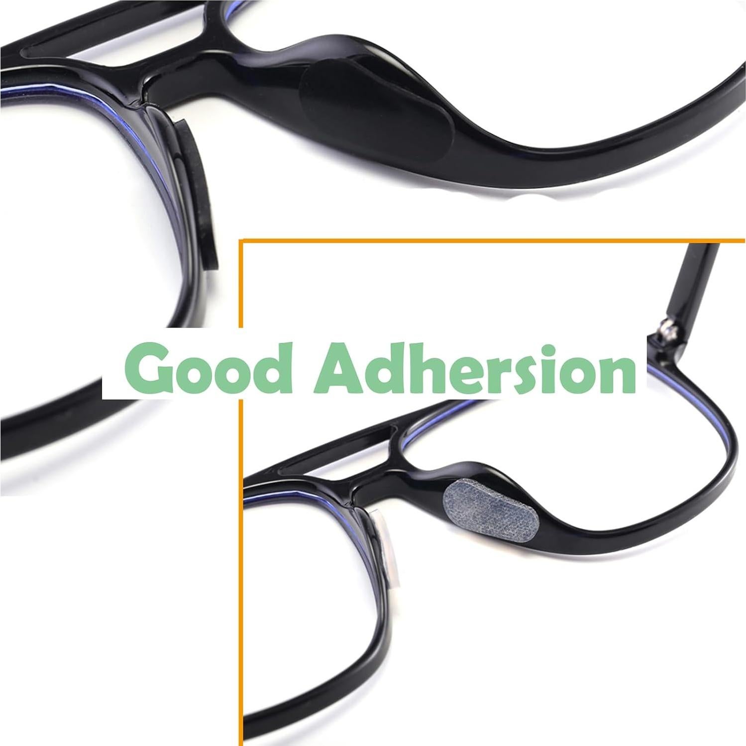 Almohadillas Adhesivas para Nariz OPUGIT - 10 Pares Silicona 1mm