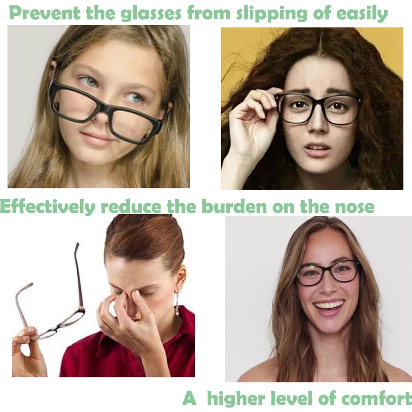 Almohadillas Adhesivas para Nariz OPUGIT - 10 Pares Silicona 1mm