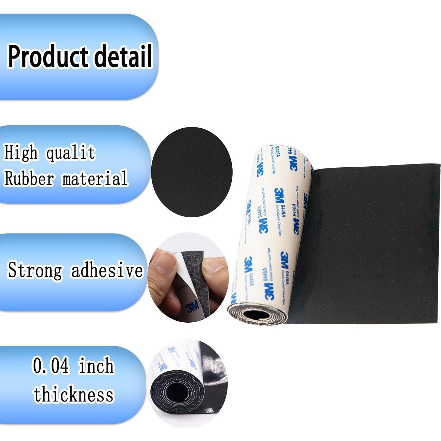 Almohadillas Antideslizantes Simpracon 102cm x 13cm 2PCS Goma