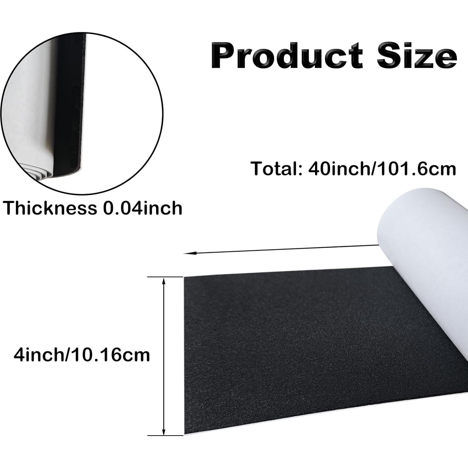 Almohadilla Antideslizante ZSUCUN 101.6x10.16 cm Neopreno