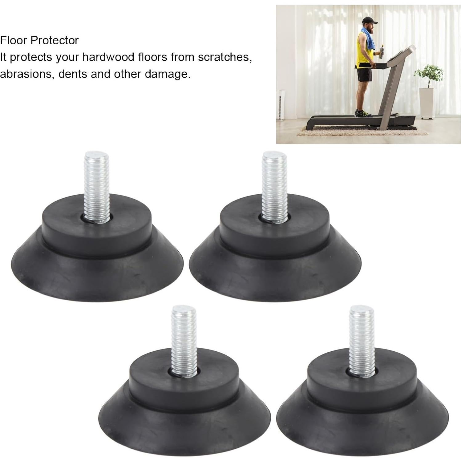 4 Pies de Goma Antideslizantes TYTOGE para Muebles