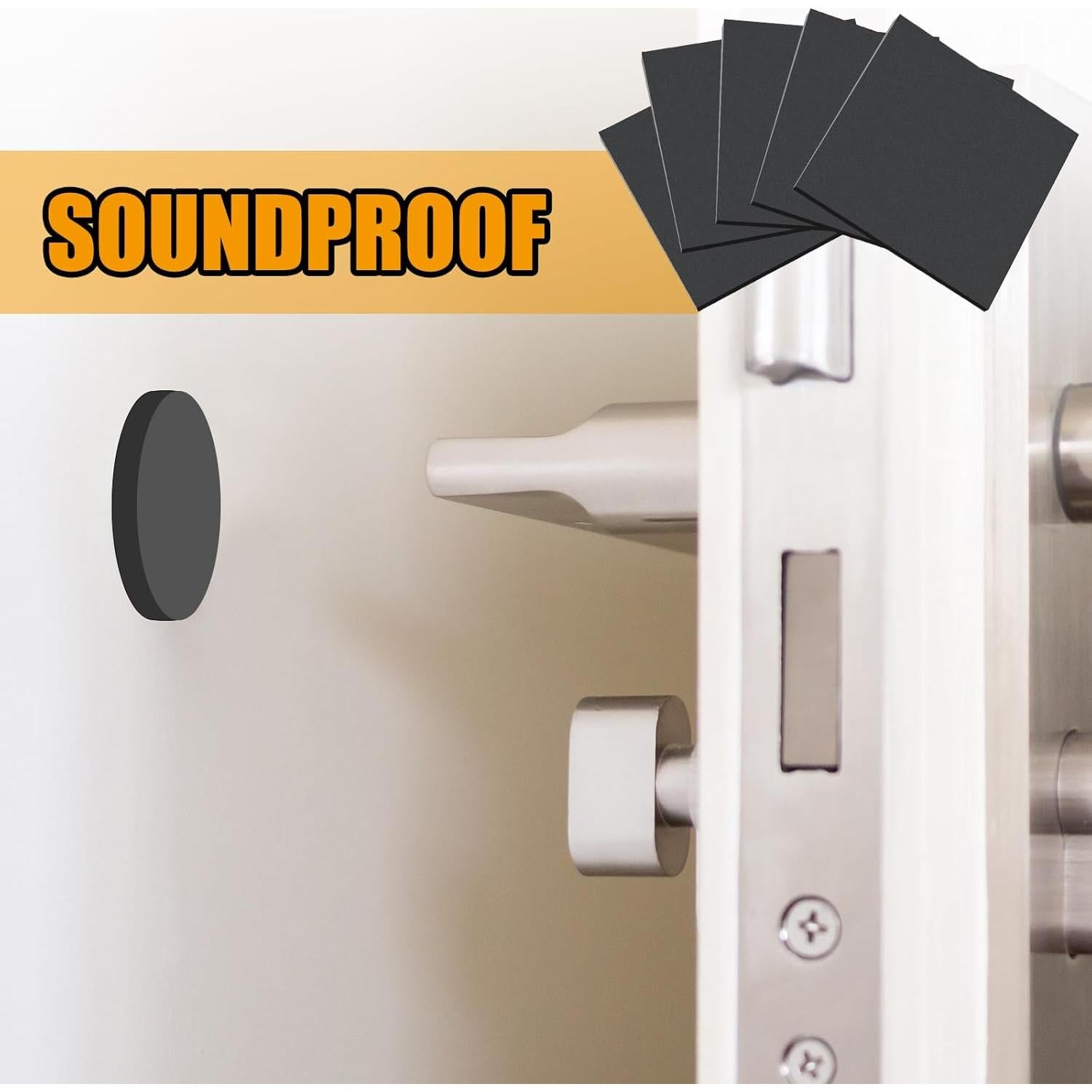 Almohadillas de Espuma EVA Autoadhesivas Pangda - 12 Pcs 10.16x10.16cm