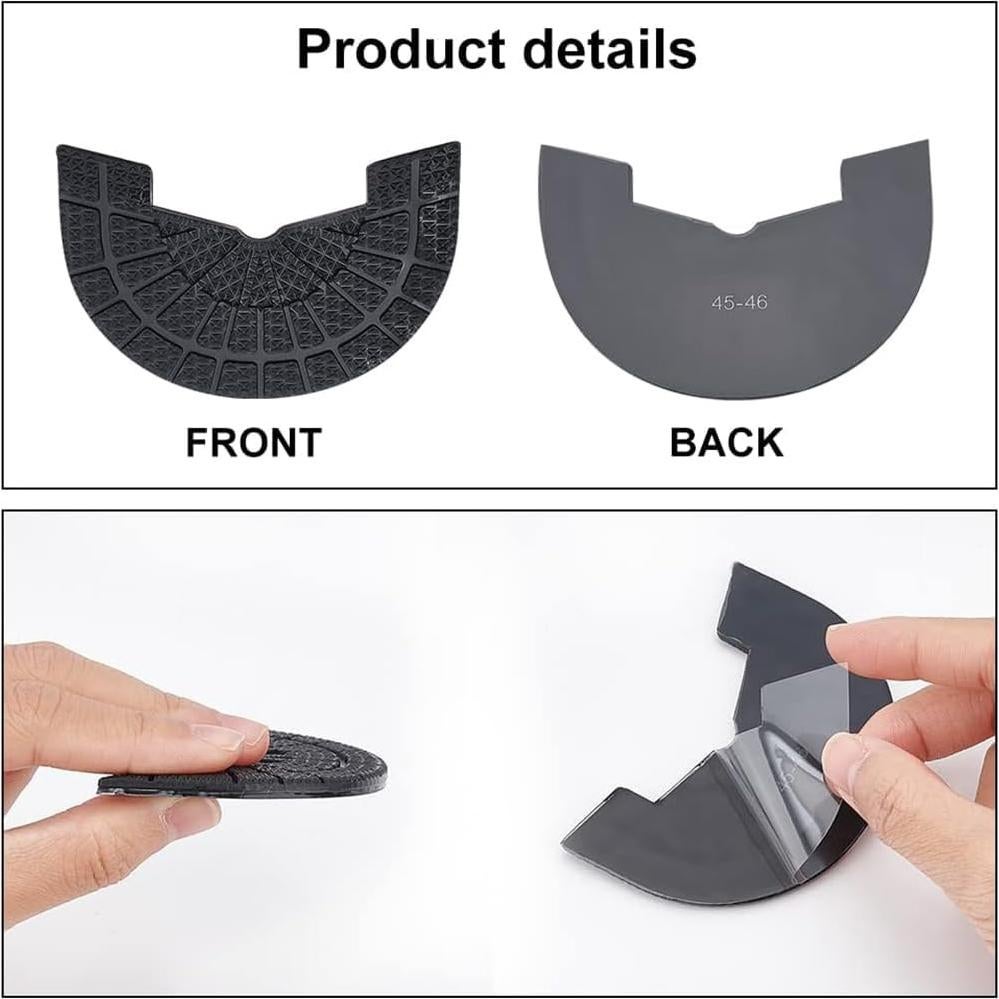 5 Pares Almohadillas Antideslizantes PH PandaHall para Tacones