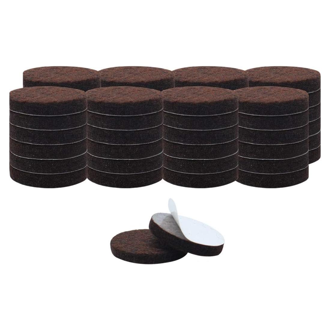 Almohadillas de Fieltro Autoadhesivas uxcell 50pcs 22x5mm