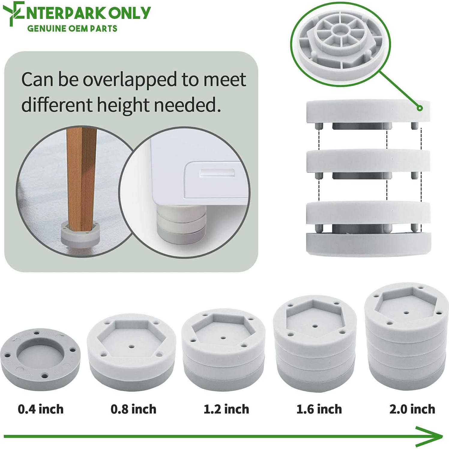 Almohadillas Antivibración Enterpark Maylynn 01 - 4 Unidades