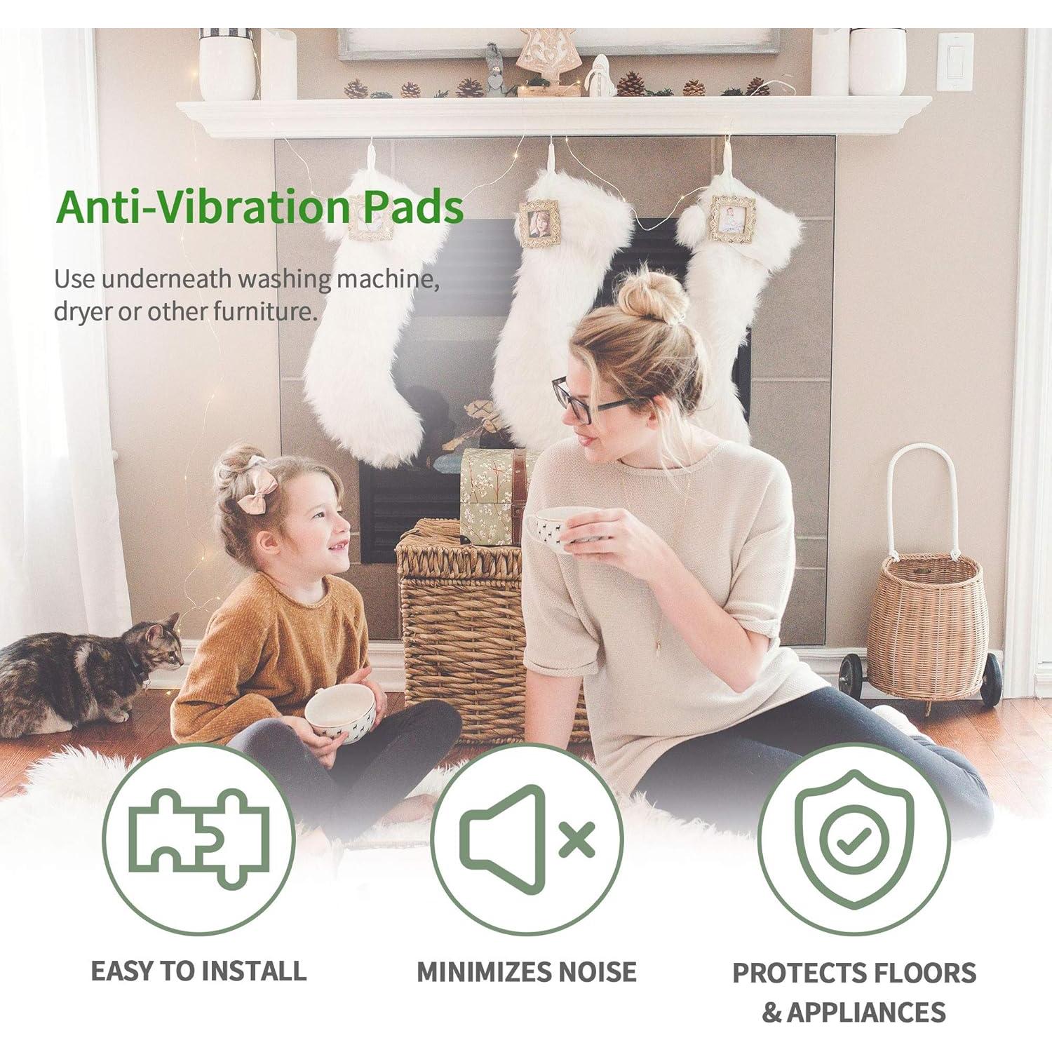 Almohadillas Antivibración Enterpark Maylynn 01 - 4 Unidades