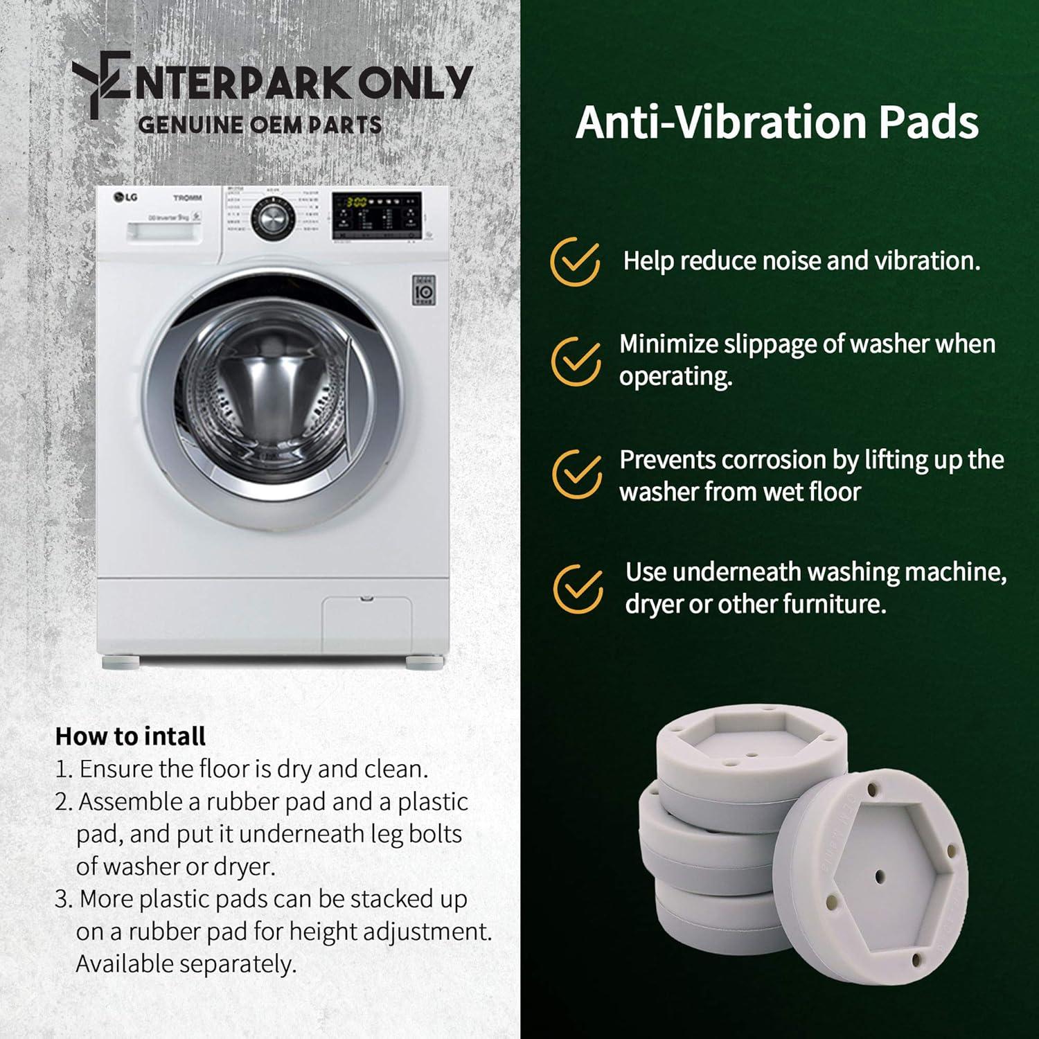 Almohadillas Antivibración Enterpark Maylynn 01 - 4 Unidades