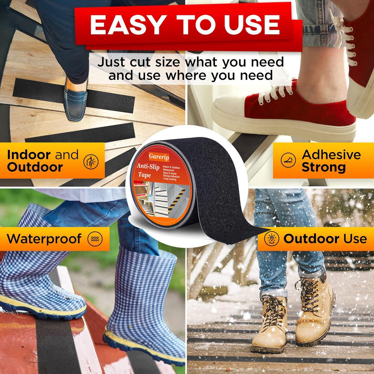 Cinta Antideslizante Garerip 10.16 cm x 10.67 m Amarillo