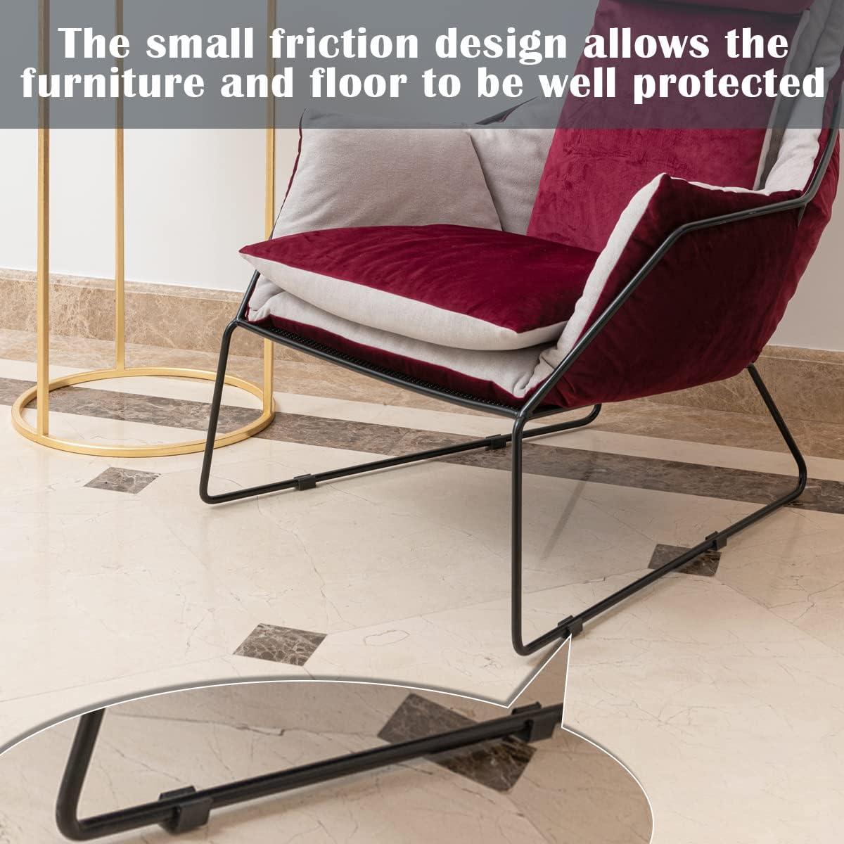 30 Tapas de Plástico Antideslizantes para Patas de Sillas 22mm