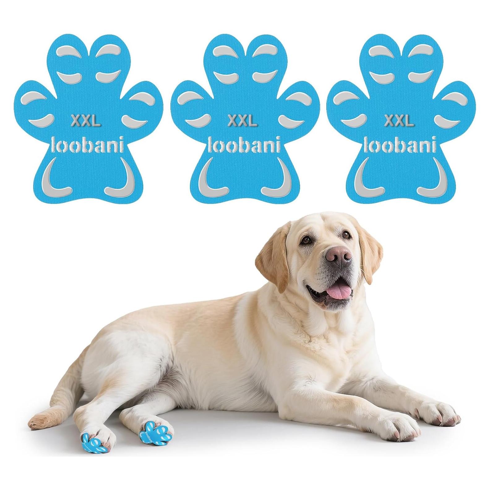 Almohadillas Antideslizantes para Patas de Perros Loobani XXL