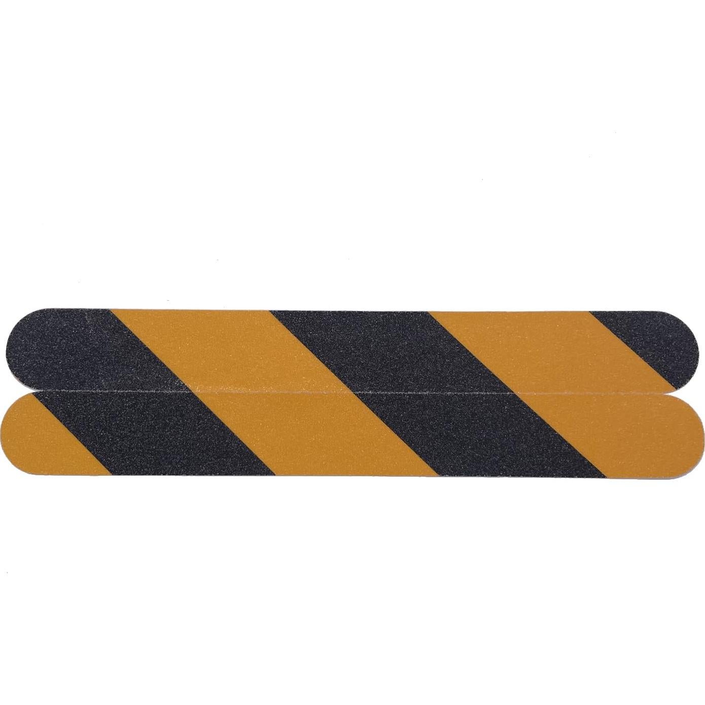 Cinta Antideslizante PVC Garerip 4cm x 33cm 12Pcs Negra Amarilla