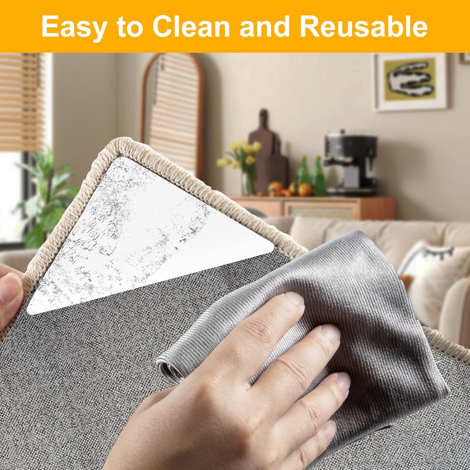 Cinta para Alfombra Doble Cara Daisyhome 16 PCS Antideslizante