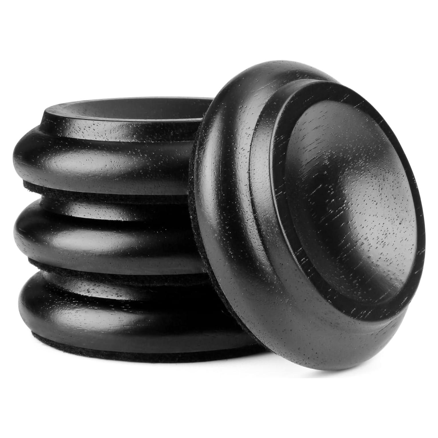 Almohadillas de Madera Sólida DIDA 4-Pack Antirayones 6.35 cm