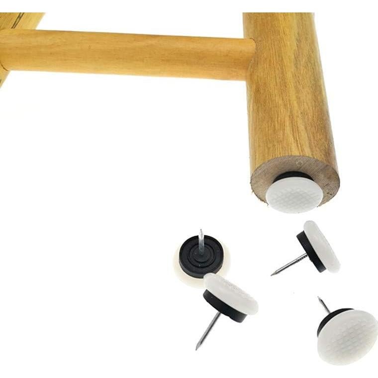 Deslizadores de Silla ALIMITOPIA 40pcs 24mm Nylon Antirayaduras