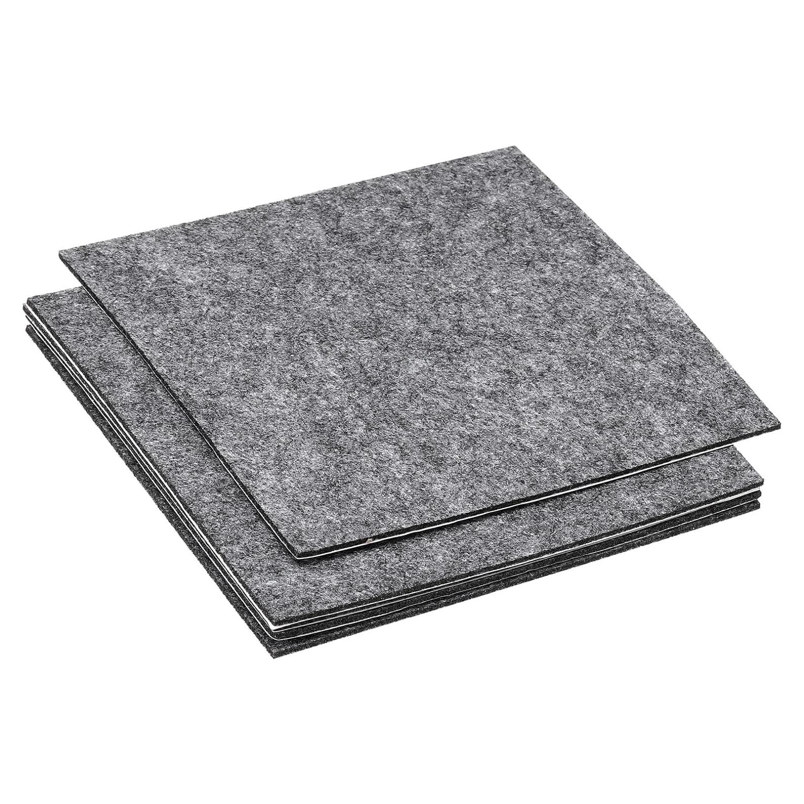 Base de Lámpara de Fieltro PATIKIL 30.5x30.5 cm Gris - Paquete de 5