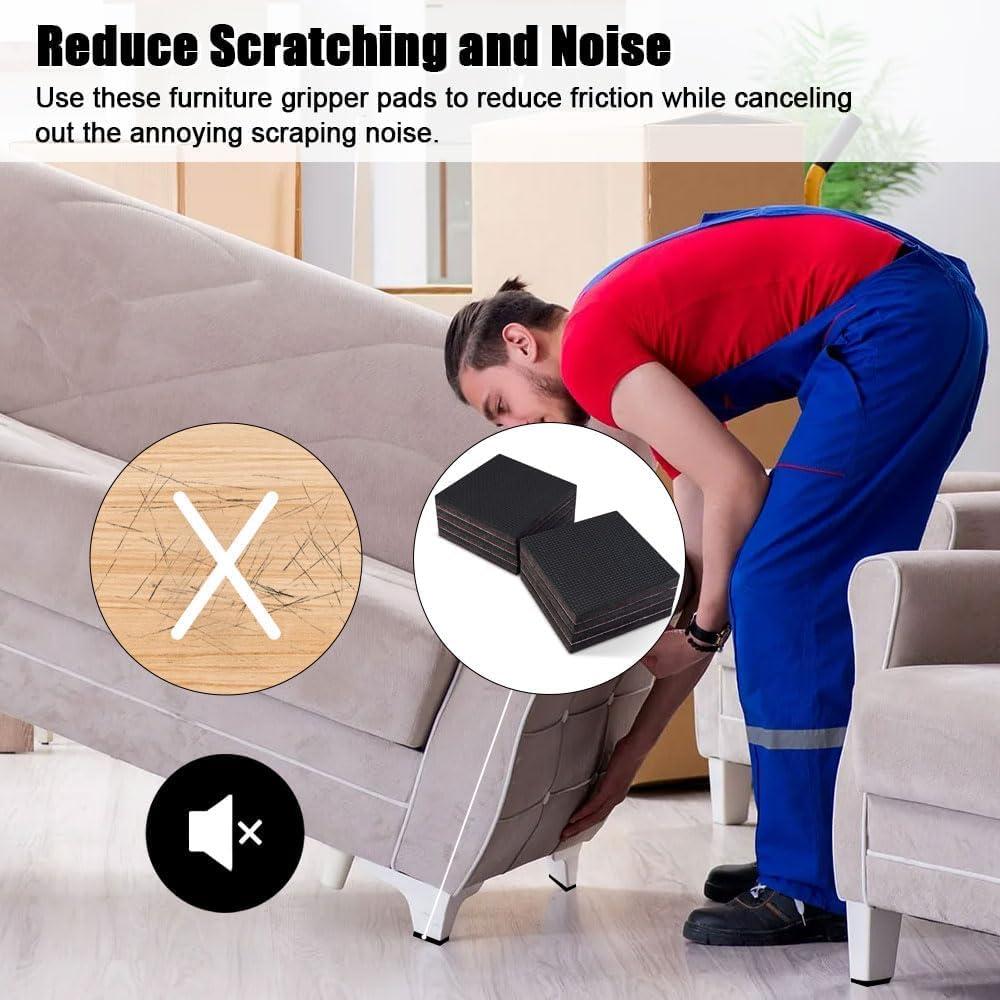 Almohadillas Antideslizantes BufferABC 75mm 8pcs para Muebles