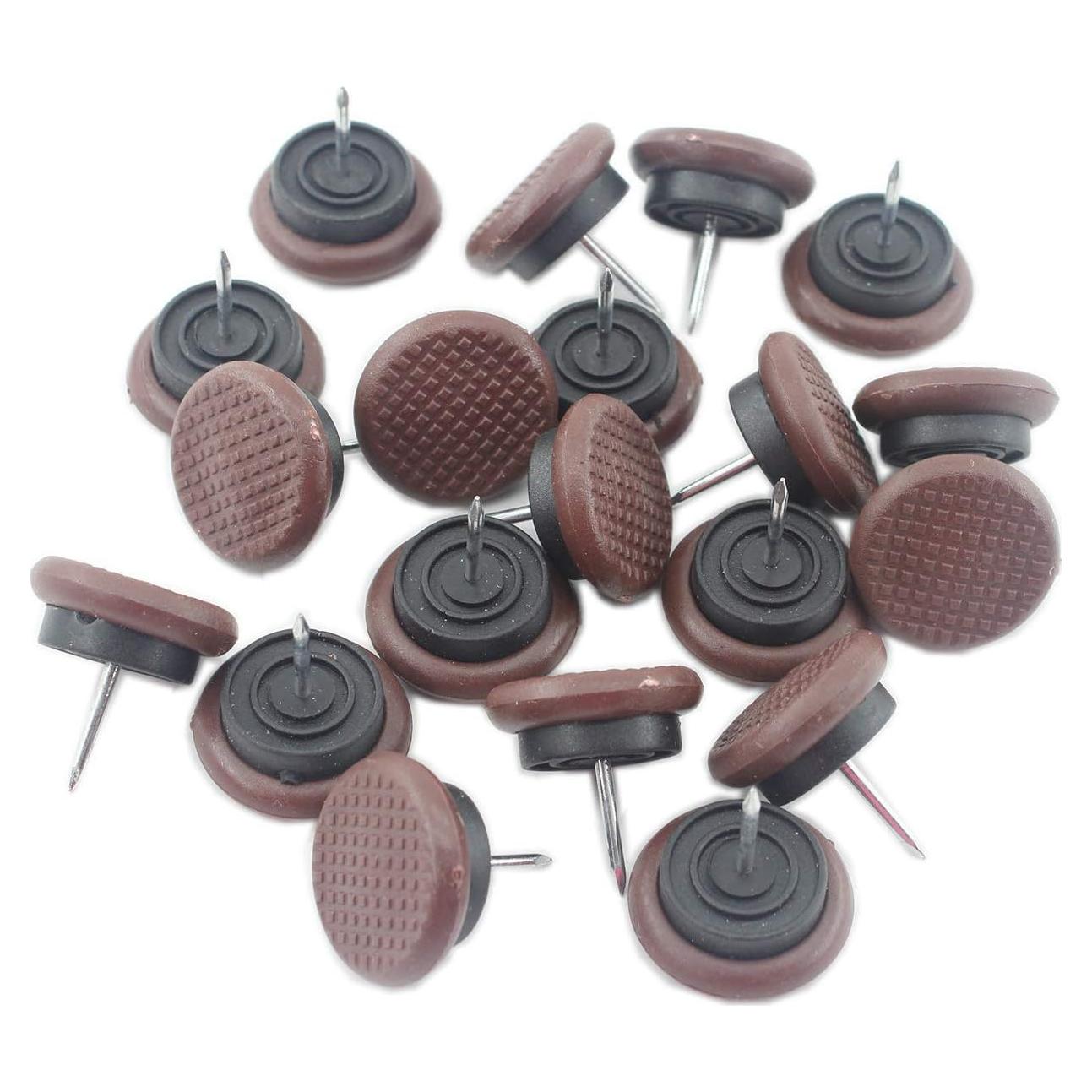 50 Almohadillas de Muebles Ulifestar Nylon Antideslizantes 27mm