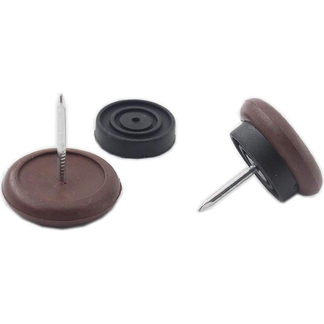 50 Almohadillas de Muebles Ulifestar Nylon Antideslizantes 27mm