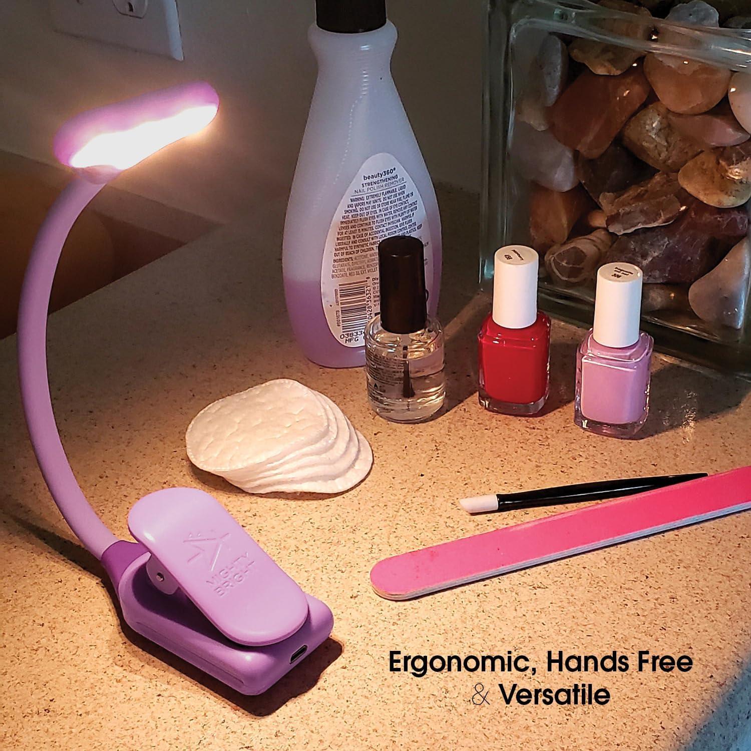 Luz de Lectura Clip-On Mighty Bright NuFlex Lavanda LED