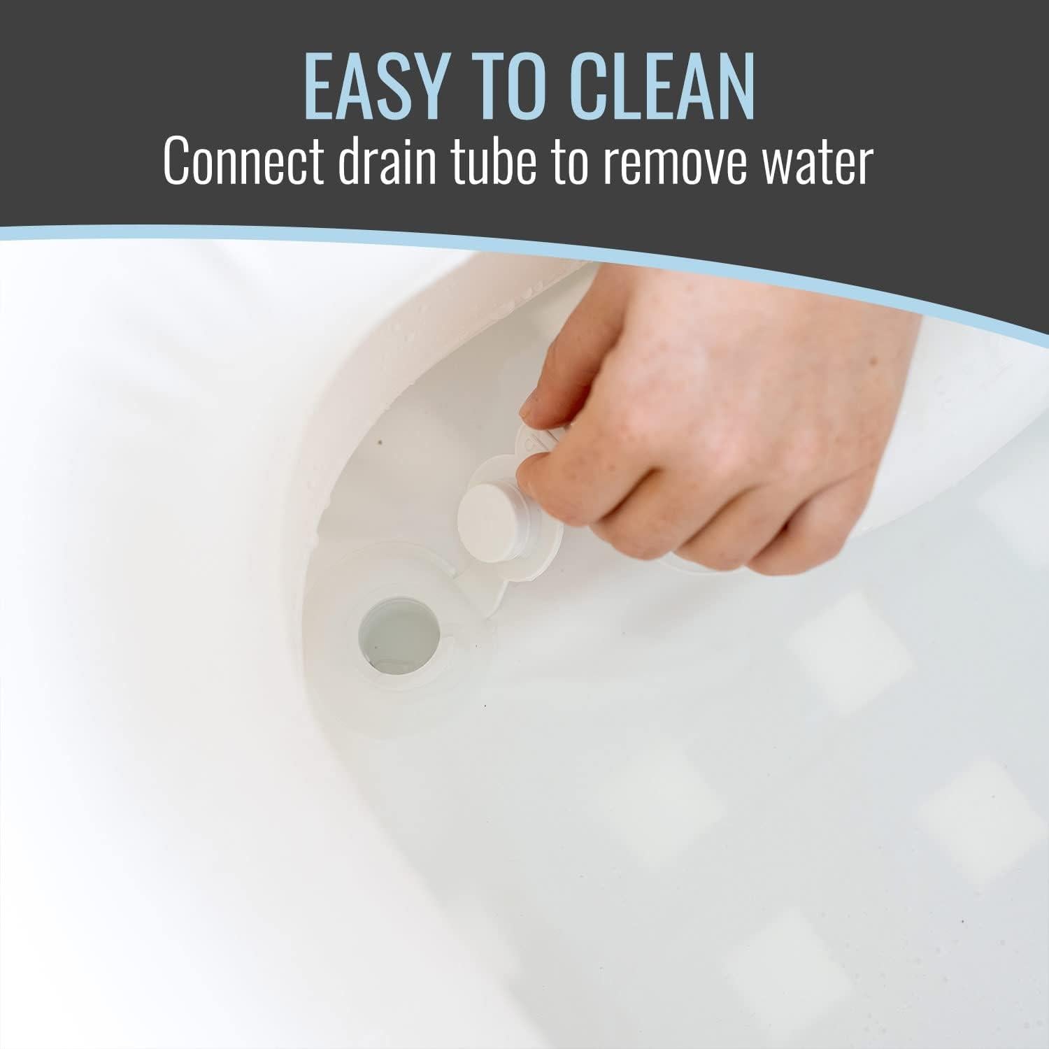 Cuenca de Champú Inflable DMI para Lavado de Cabello 61x51cm